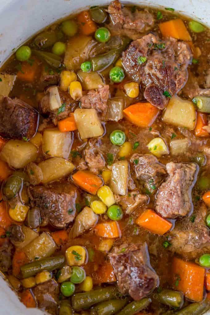 Beef Soup Recipe Easy
 Slow Cooker Ve able Beef Soup Dinner then Dessert