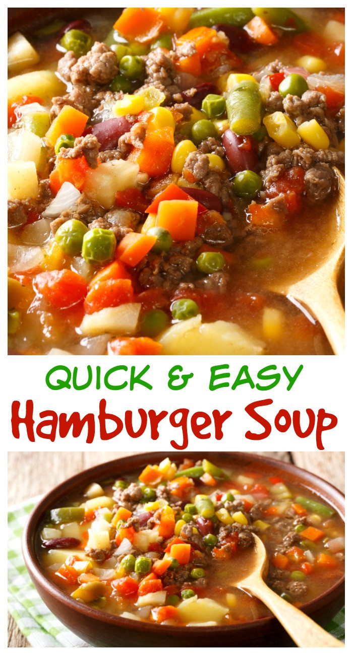 Beef Soup Recipe Easy
 Easy Ve able Beef Soup The Weary Chef