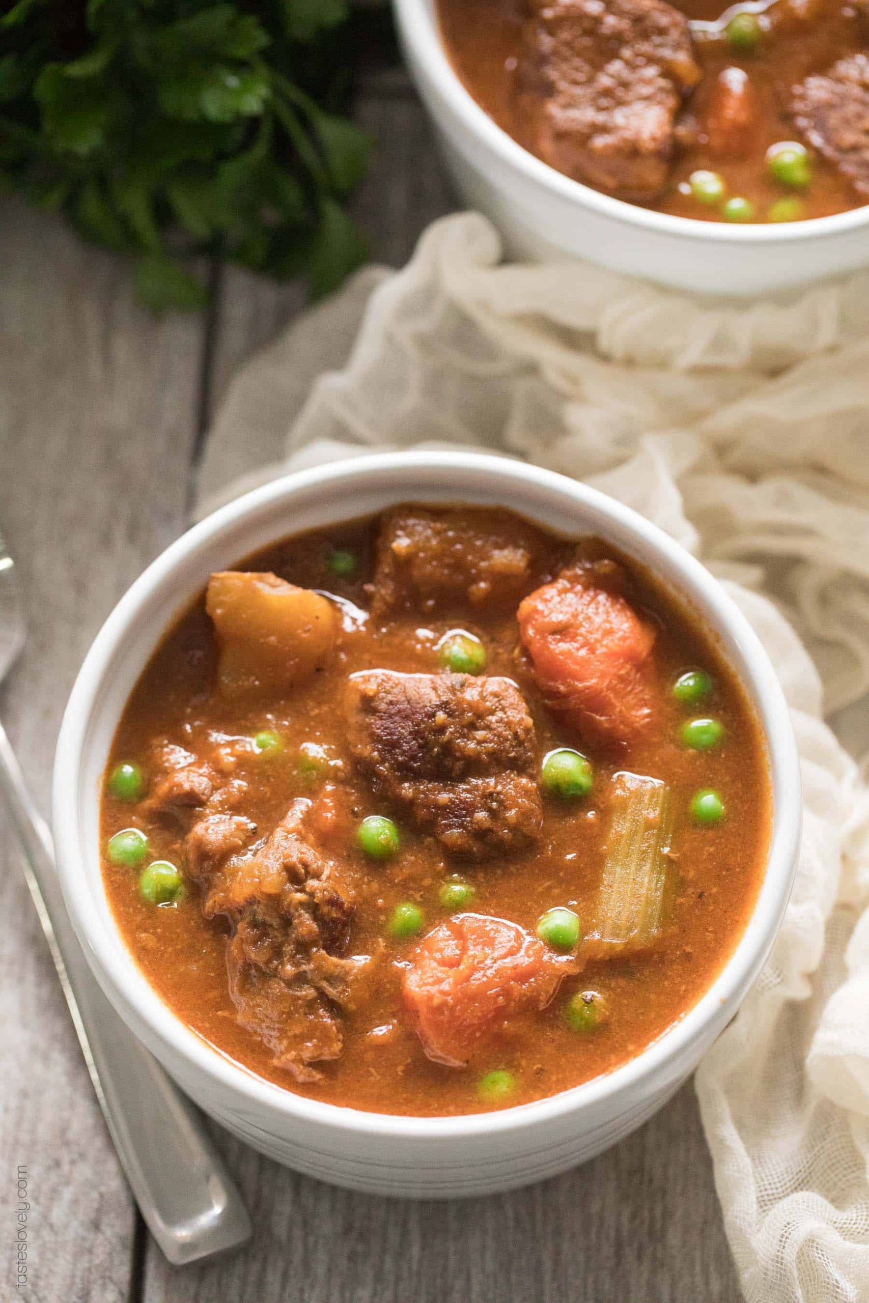Beef Stew In Dutch Oven
 Paleo & Whole30 Beef Stew Slow Cooker or Dutch Oven