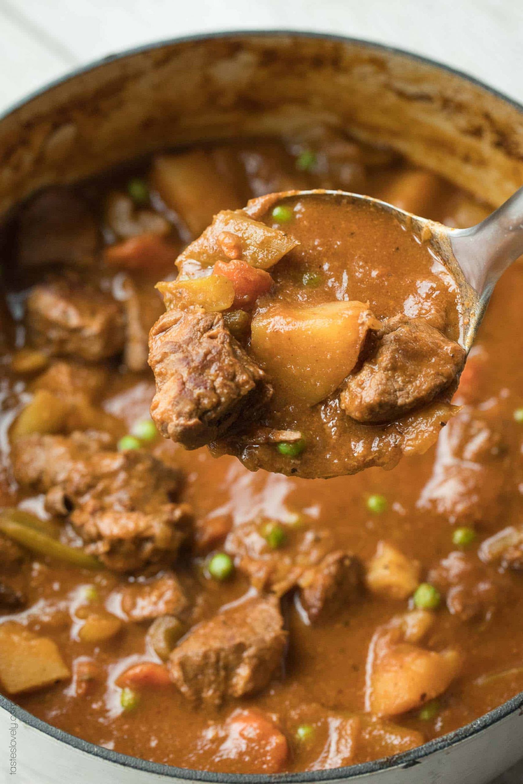 Beef Stew In Dutch Oven
 Paleo Whole30 Beef Stew Slow Cooker or Dutch Oven