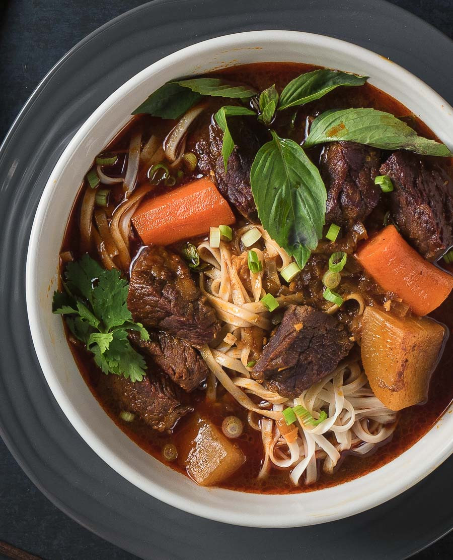 Beef Stew With Noodles
 mi bo kho vietnamese beef stew with egg noodles glebe