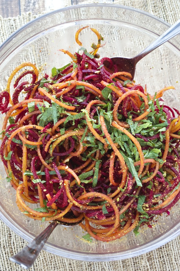 Beet Noodles Recipe
 Spiralized Beet Salad Fashionable Foods