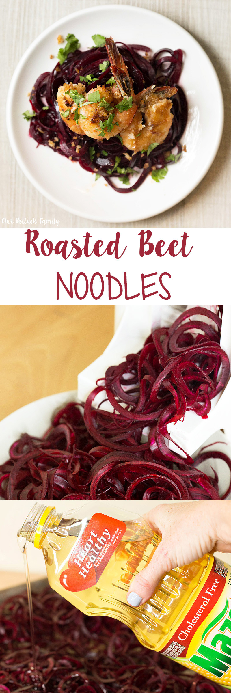 Beet Noodles Recipe
 Shrimp Scampi with Beet Noodles Recipe Our Potluck Family