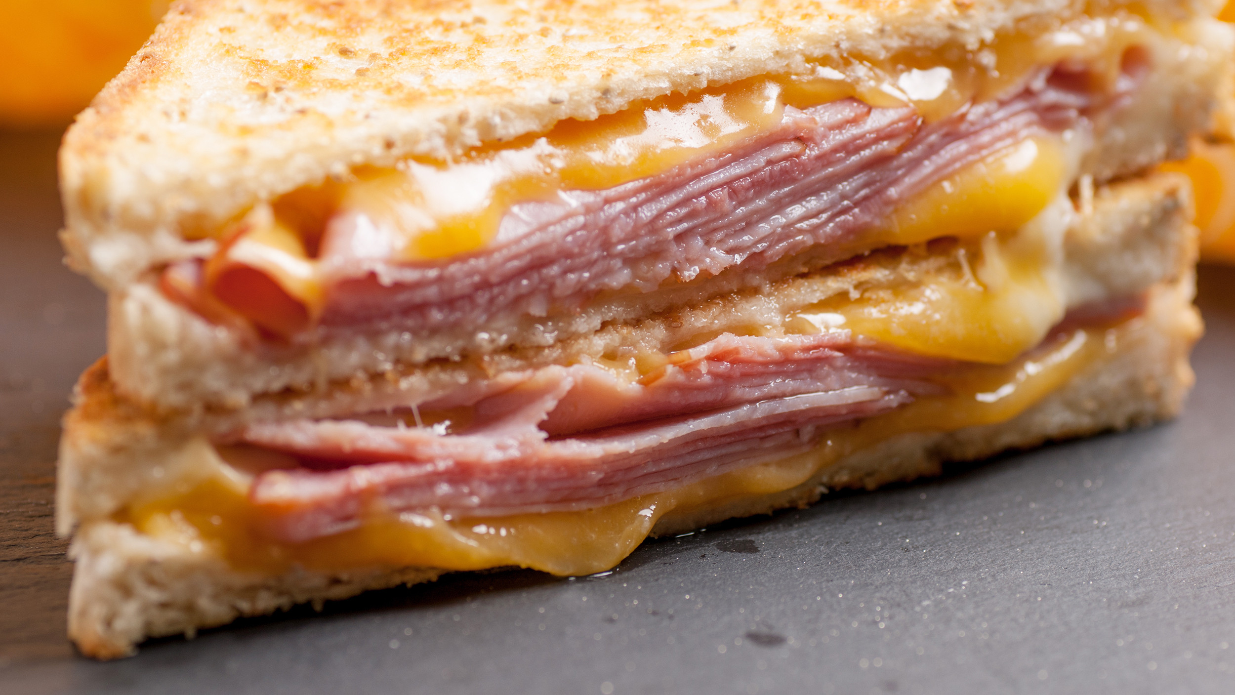Best Cheese For Grilled Cheese Sandwiches
 Jeff Mauro s Perfect Grilled Cheese with Ham TODAY