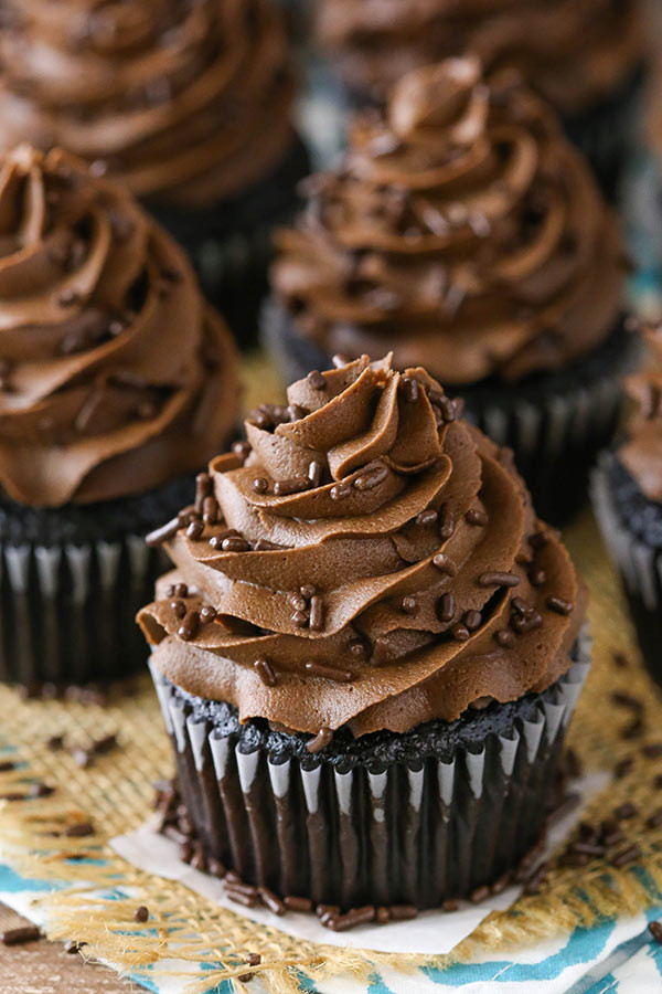 Best Chocolate Cupcakes
 Moist Homemade Chocolate Cupcakes Life Love and Sugar