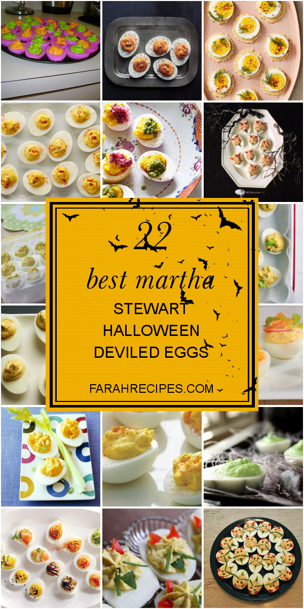 Best Deviled Eggs Martha Stewart
 22 Best Martha Stewart Halloween Deviled Eggs Most