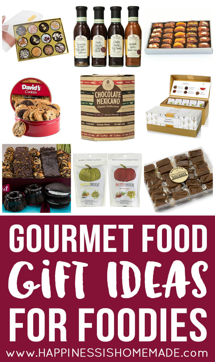 Best Gourmet Food Gifts
 Gourmet Food Gift Ideas for Foo s Happiness is Homemade