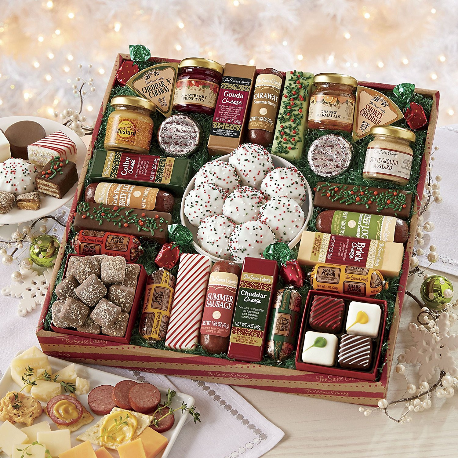 Best Gourmet Food Gifts Beautiful Gourmet Food Gift Baskets Best Cheeses Sausages Meat