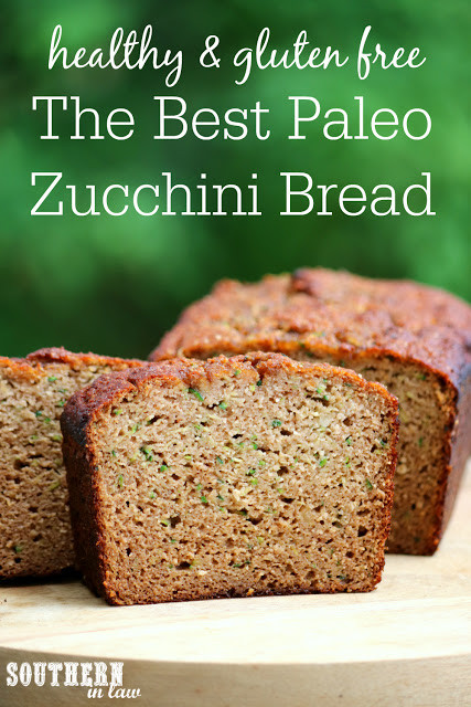 Best Paleo Bread Recipe
 Southern In Law Recipe The Best Paleo Zucchini Bread