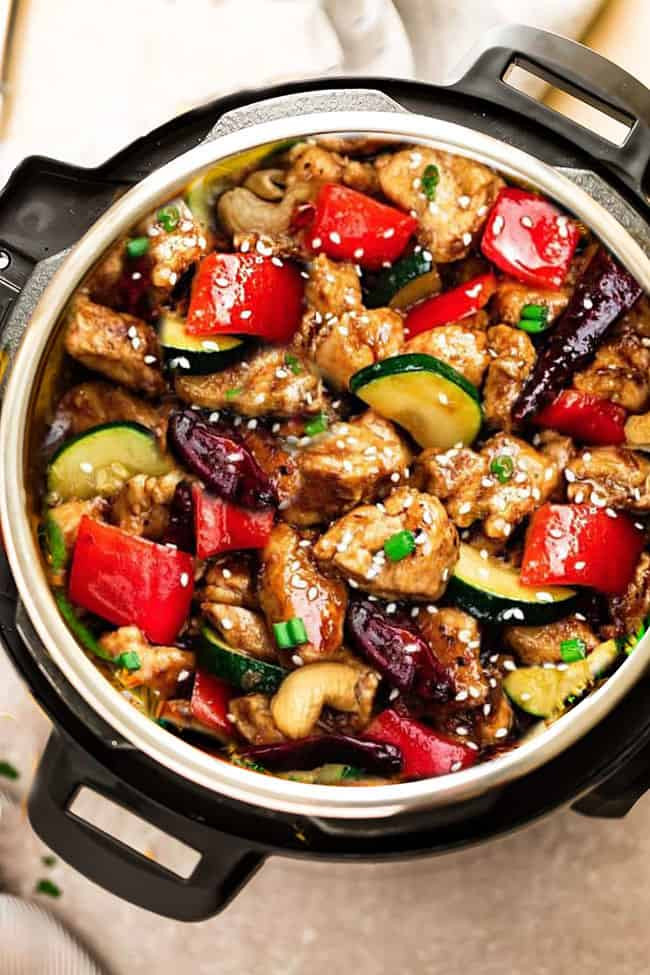 Best Paleo Instant Pot Recipes
 Instant Pot Kung Pao Chicken Low Carb Keto Paleo