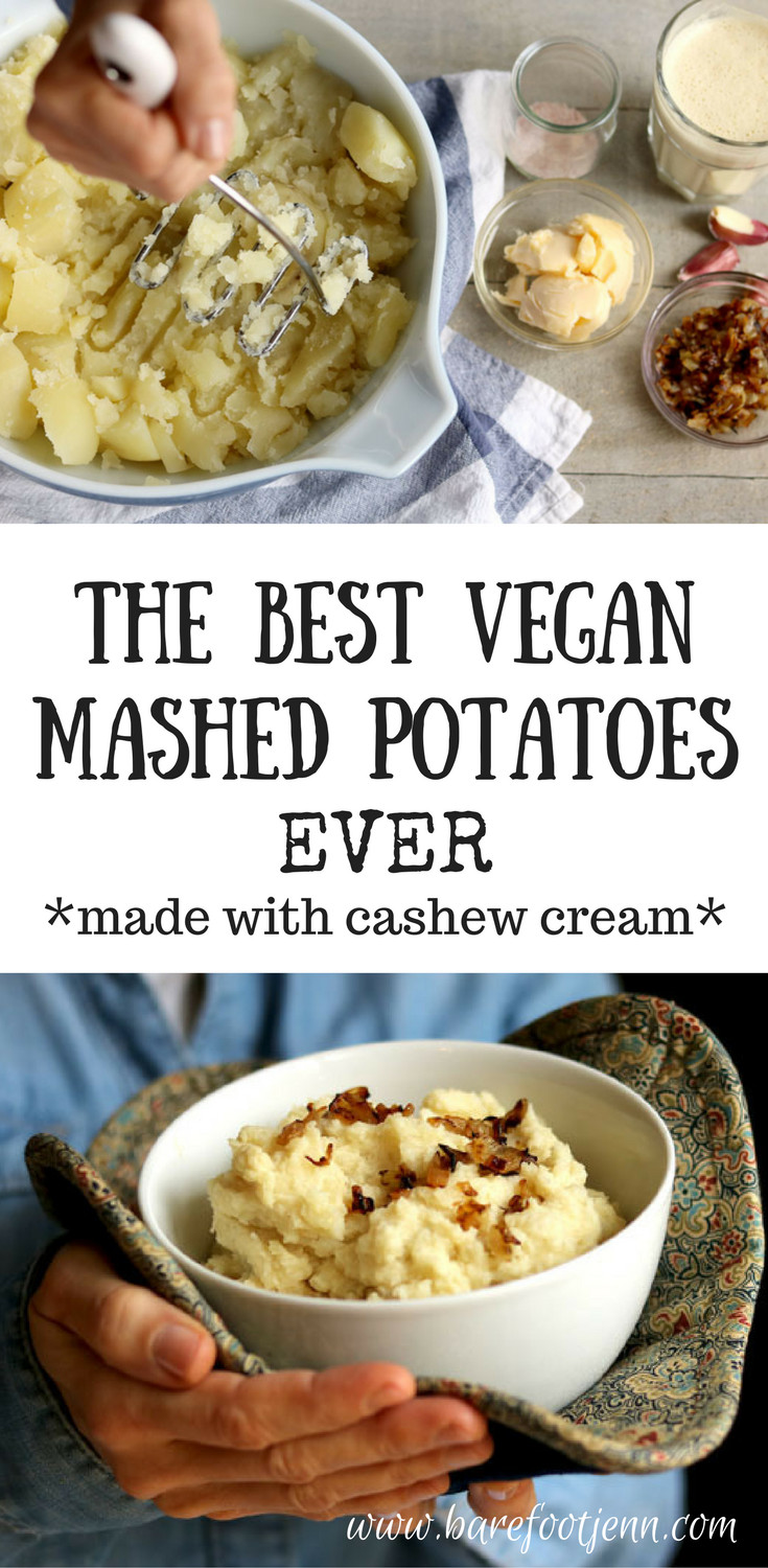 Best Vegan Mashed Potatoes
 The BEST Vegan Mashed Potatoes EVER made with cashew