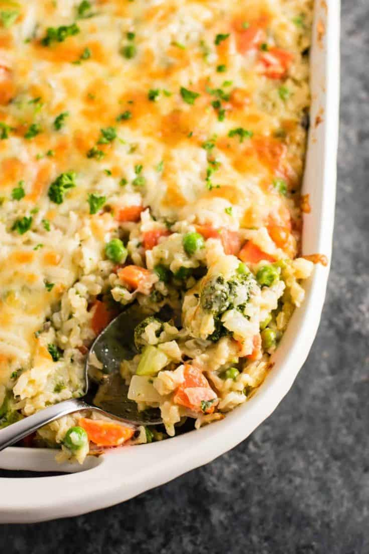 Best Vegetable Casserole
 Ve able and Rice Casserole Recipe Build Your Bite