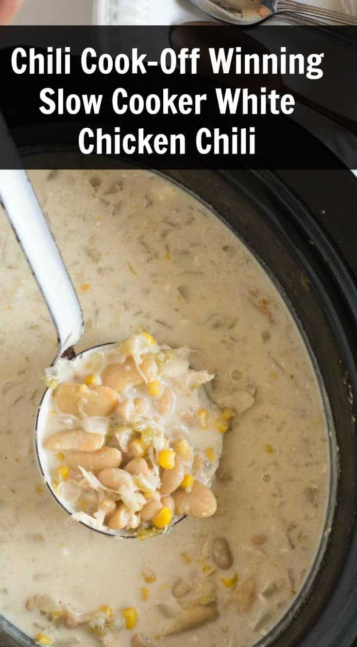Best White Chicken Chili Recipe Winner
 Creamy Slow Cooker White Chicken Chili