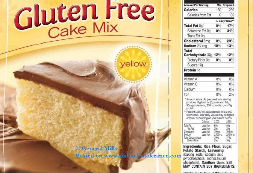 Betty Crocker Gluten Free Yellow Cake Mix Recipes
 This GF FODMAP Free cake mix will let you make easy