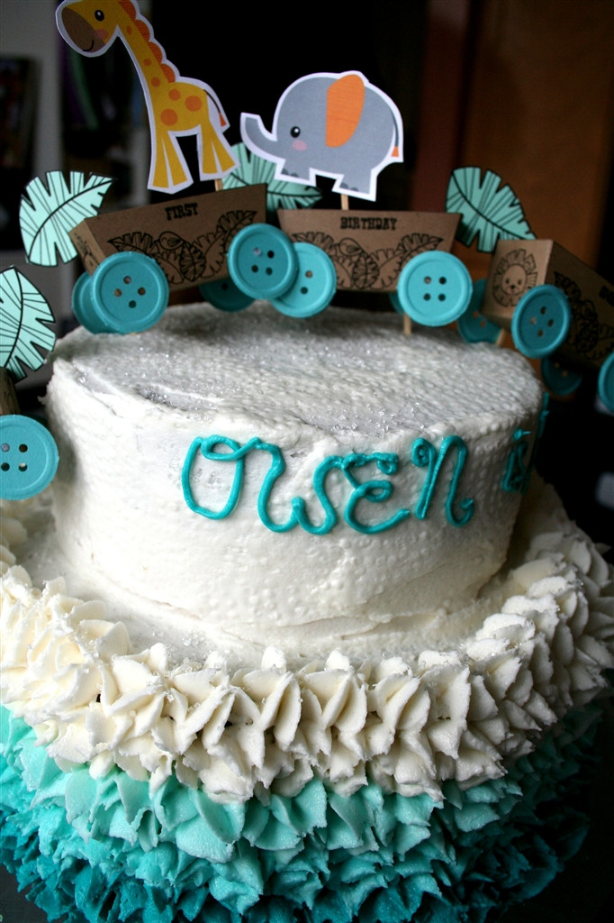 Birthday Cake For Baby Boy
 Baby Boy Birthday Cake Topper