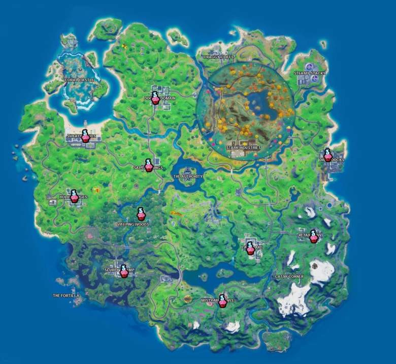 Birthday Cake Locations In Fortnite
 Where to Dance in Front of Birthday Cakes in Fortnite