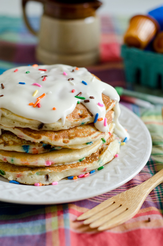 Birthday Cake Pancakes
 37 Birthday Printables & Cakes and a GIVEAWAY