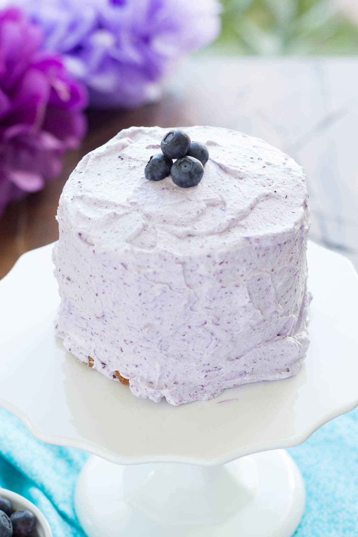 Birthday Cake Recipe
 Healthier Smash Cake Recipe Hannah s Purple Polka Dot 1st