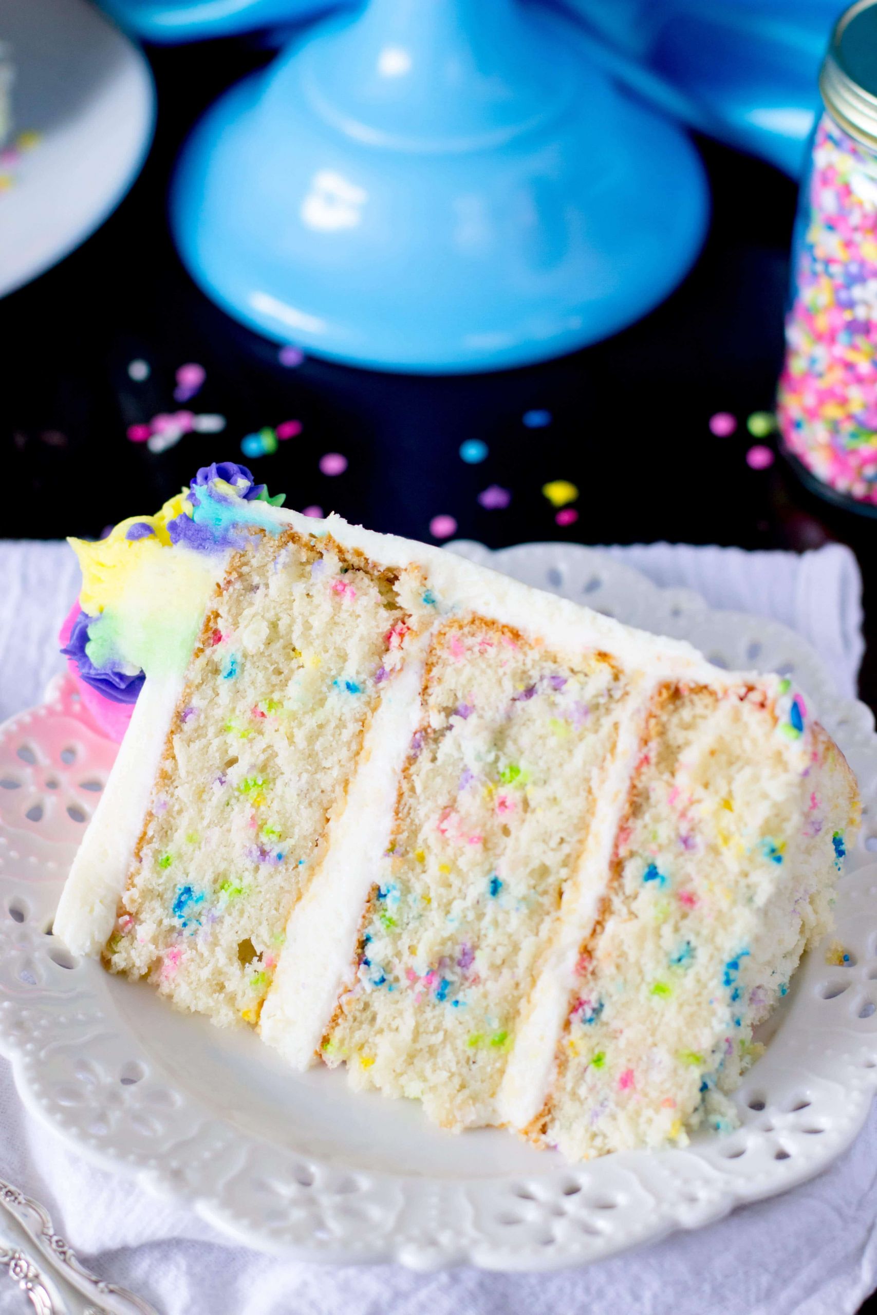 Birthday Cake Recipes From Scratch
 Funfetti Cake from Scratch & A Very Merry Unbirthday