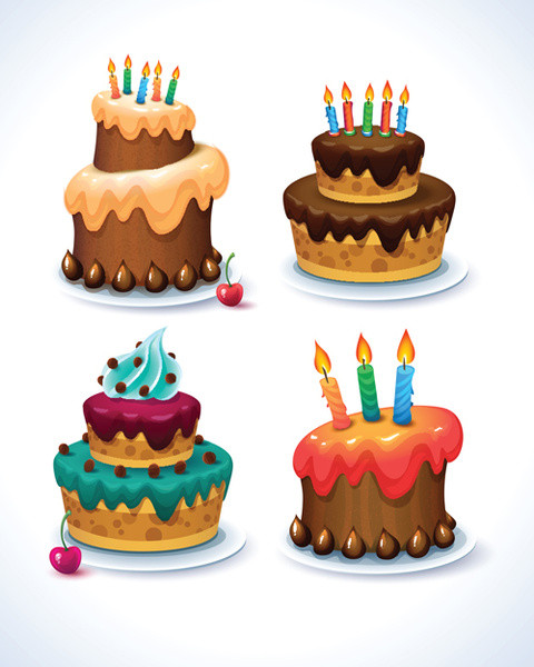 Birthday Cake Vector
 Birthday cake free vector 1 584 Free vector for