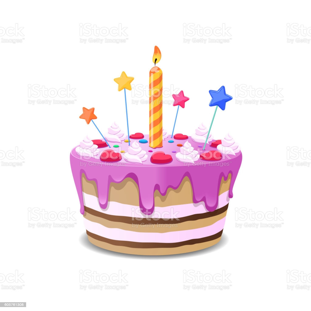 Birthday Cake Vector
 Birthday Cake Vector stock vector art
