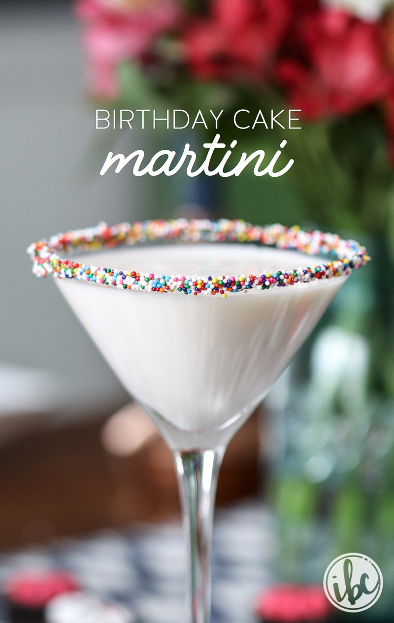 Birthday Cake Vodka Drink Recipes
 Birthday Cake Martini cake flavored martini with