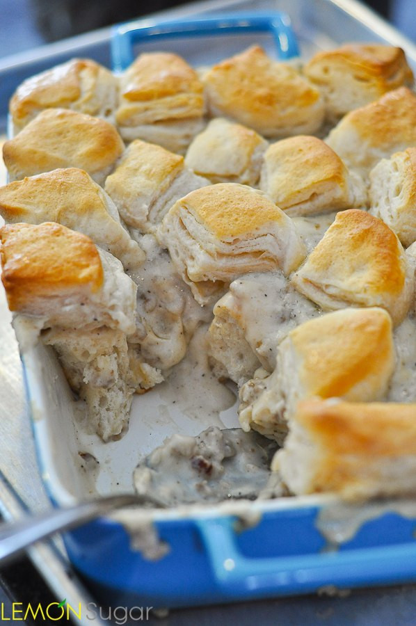 Biscuit And Gravy Casserole Recipe
 50 of the Best Brunch Recipes to Make this Weekend
