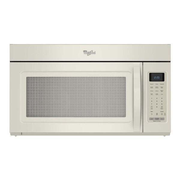 Bisque Over The Range Microwave
 Shop Whirlpool 1 9 cubic foot Over the Range Microwave