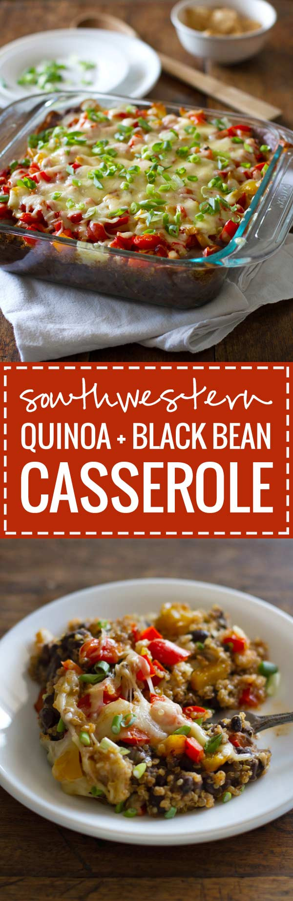 Black Bean Quinoa Casserole
 Southwestern Quinoa and Black Bean Casserole Recipe