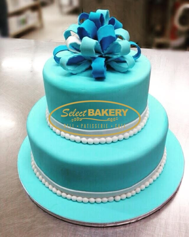 Blue Birthday Cake
 Birthday Cake Blue Gift 506 Select Bakery