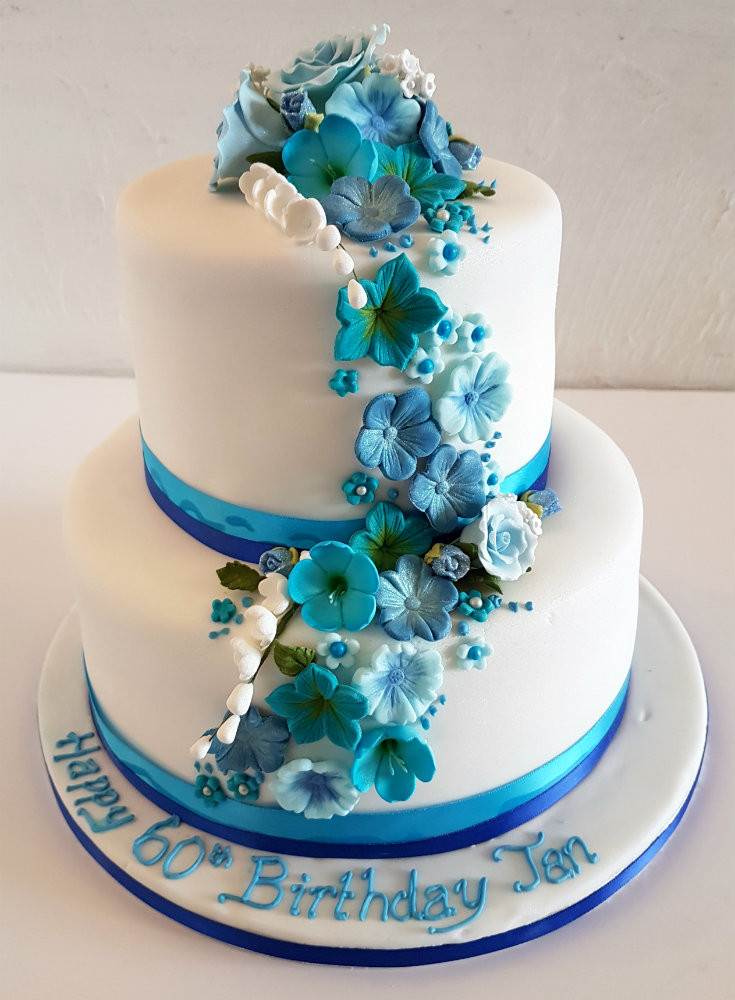 Blue Birthday Cake
 Birthday Cakes Quality Cake pany Tamworth