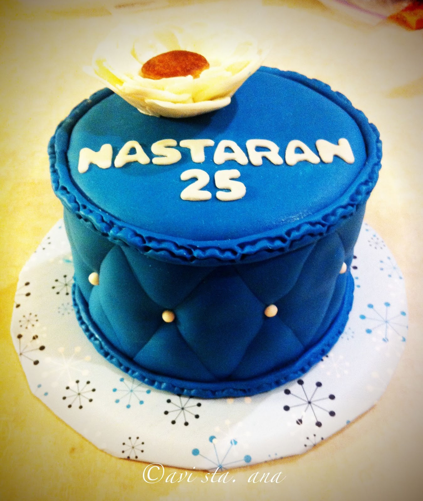 Blue Birthday Cake
 A Lot of Sugar Blue Birthday Cake