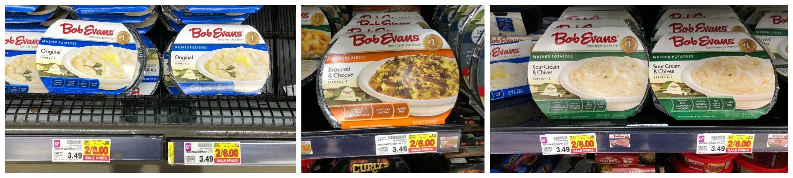 Bob Evans Refrigerated Side Dishes
 Get Bob Evans Side Dishes for ONLY $2 50 each at Kroger