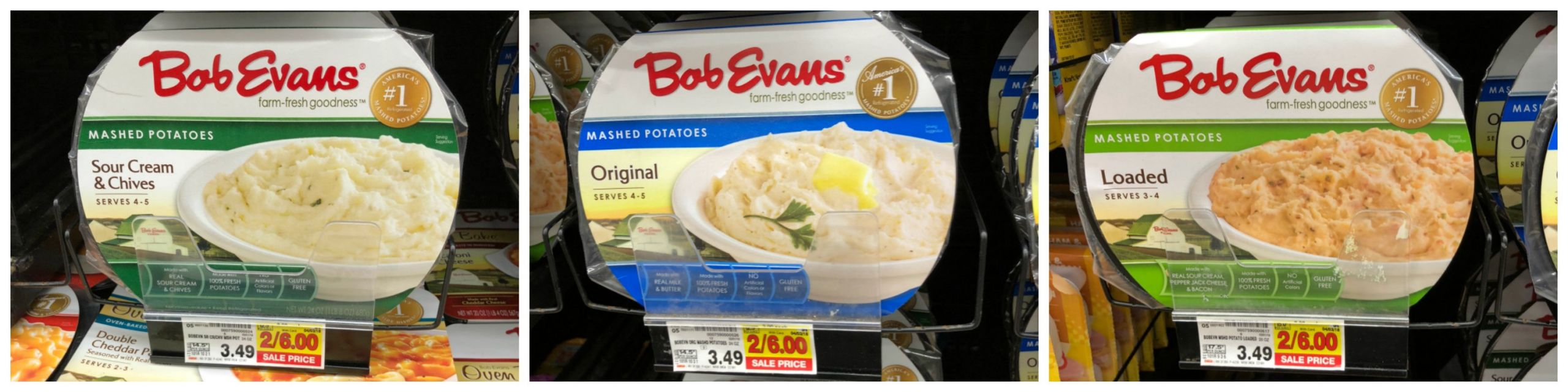 Bob Evans Refrigerated Side Dishes
 Bob Evans Refrigerated Side Dishes ONLY $2 50 each at