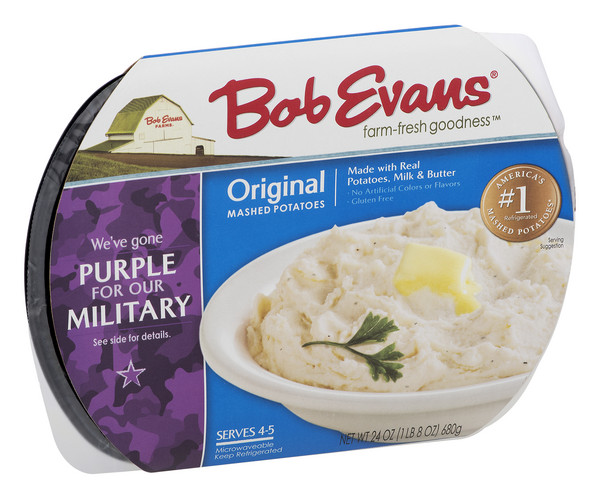 Bob Evans Refrigerated Side Dishes
 Bob Evans Mashed Potatoes Refrigerated Sides