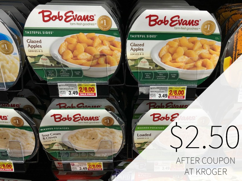 Bob Evans Refrigerated Side Dishes
 Bob Evans Side Dishes As Low As $2 50 At Kroger