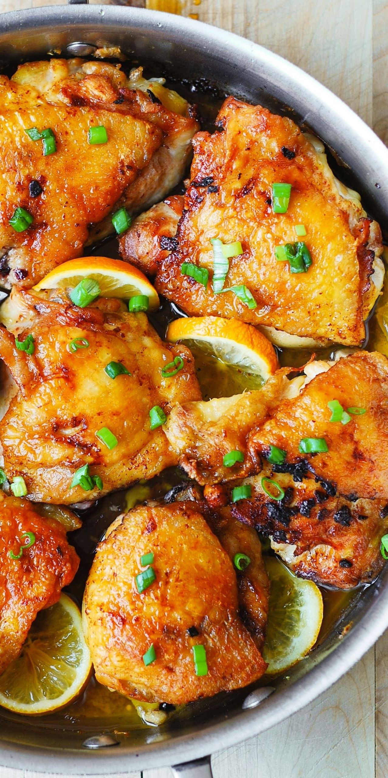 Bone In Chicken Recipes For Dinner
 Lemon Ginger Chicken Thighs Recipe