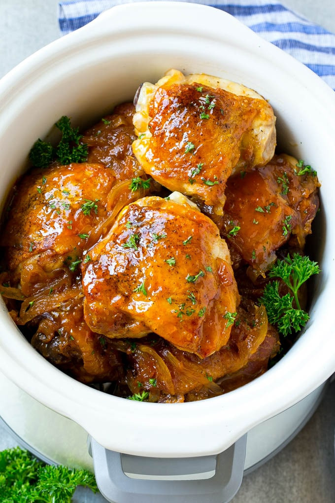 Boneless Skinless Chicken Thighs Slow Cooker
 Slow Cooker Apricot Chicken Dinner at the Zoo