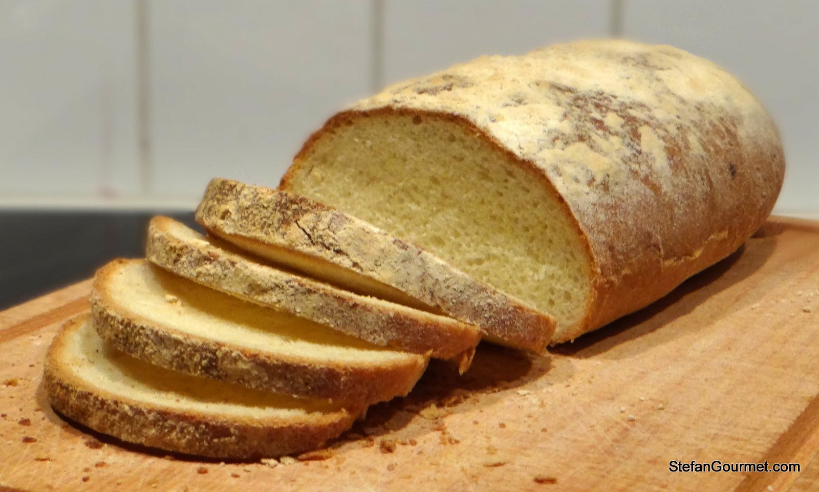 Bread In Italian
 Homemade Italian Bread – Stefan s Gourmet Blog