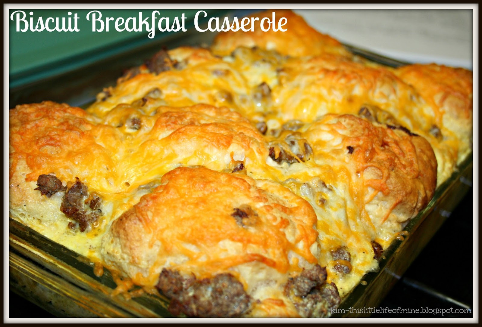 Breakfast Biscuit Casserole
 Biscuit Breakfast Casserole – so easy – Pots Pans and