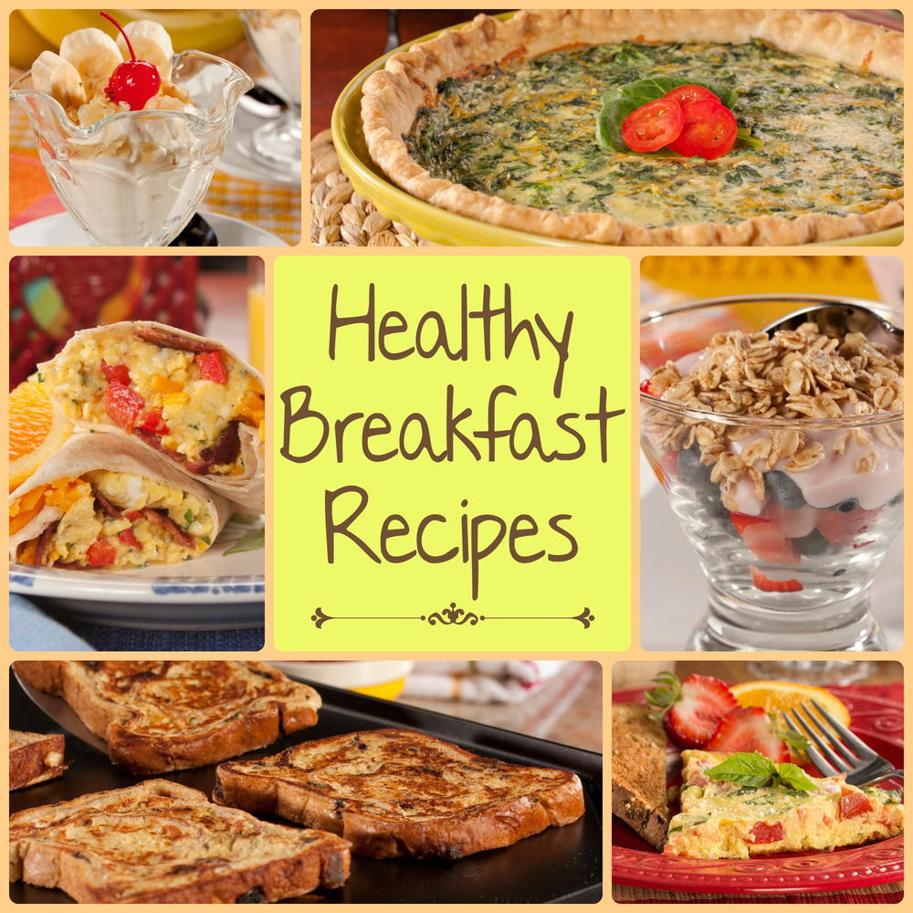 Breakfast Food Recipes
 12 Healthy Breakfast Recipes