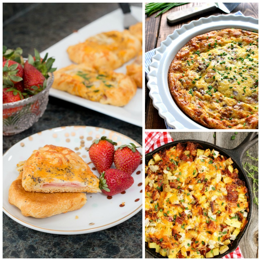 Breakfast Food Recipes
 30 Brunch Ideas Including Ham & Cheese Crescent Puffs