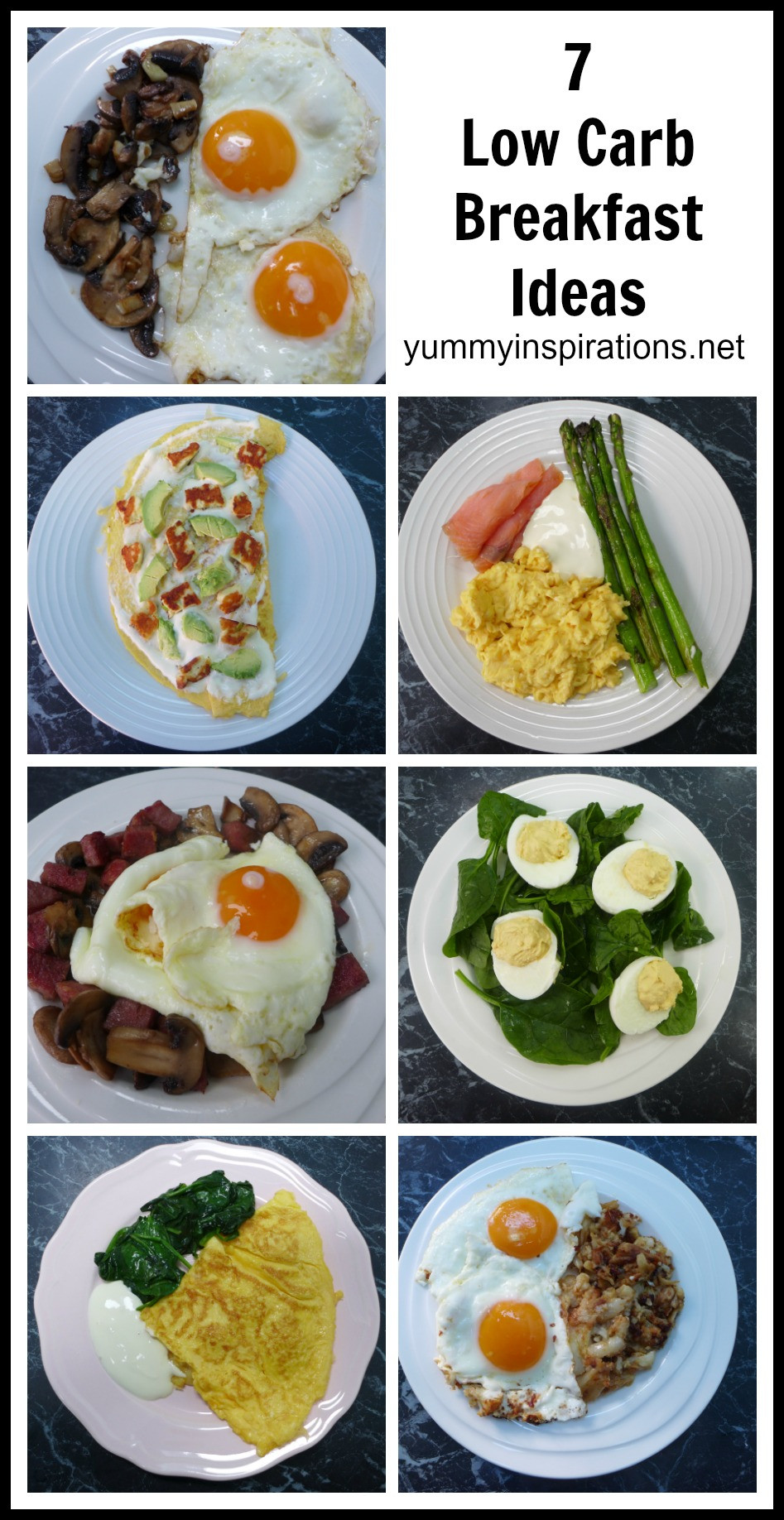 Breakfast Food Recipes
 7 Low Carb Breakfast Ideas A week of Keto Breakfast Recipes