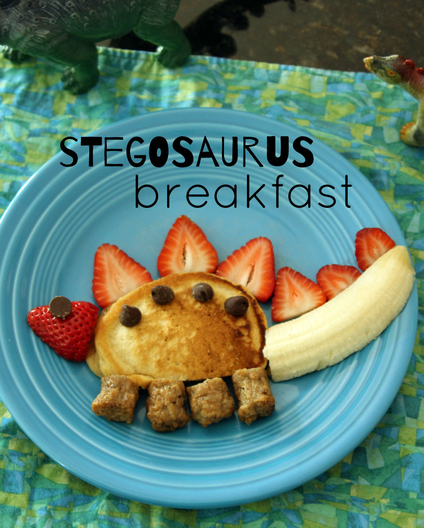 Breakfast For Kids To Make
 Silly Kid Friendly Stegosaurus Breakfast