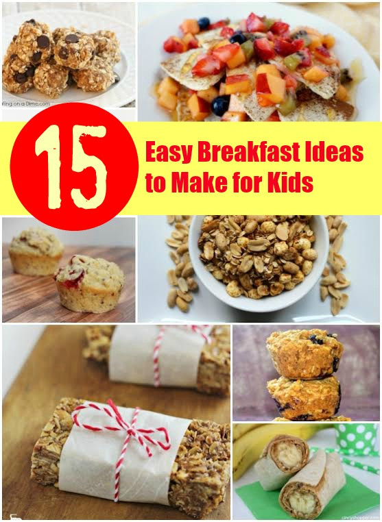 Breakfast For Kids To Make
 15 Easy Breakfast Ideas to Make for Kids Two Kids and a