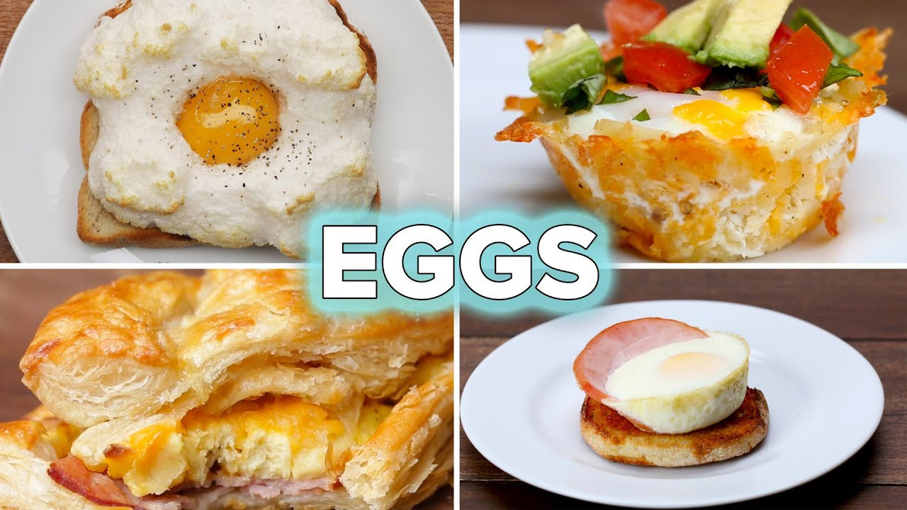 Breakfast Recipes With Eggs
 5 Egg Recipes For Breakfast Lovers • Tasty