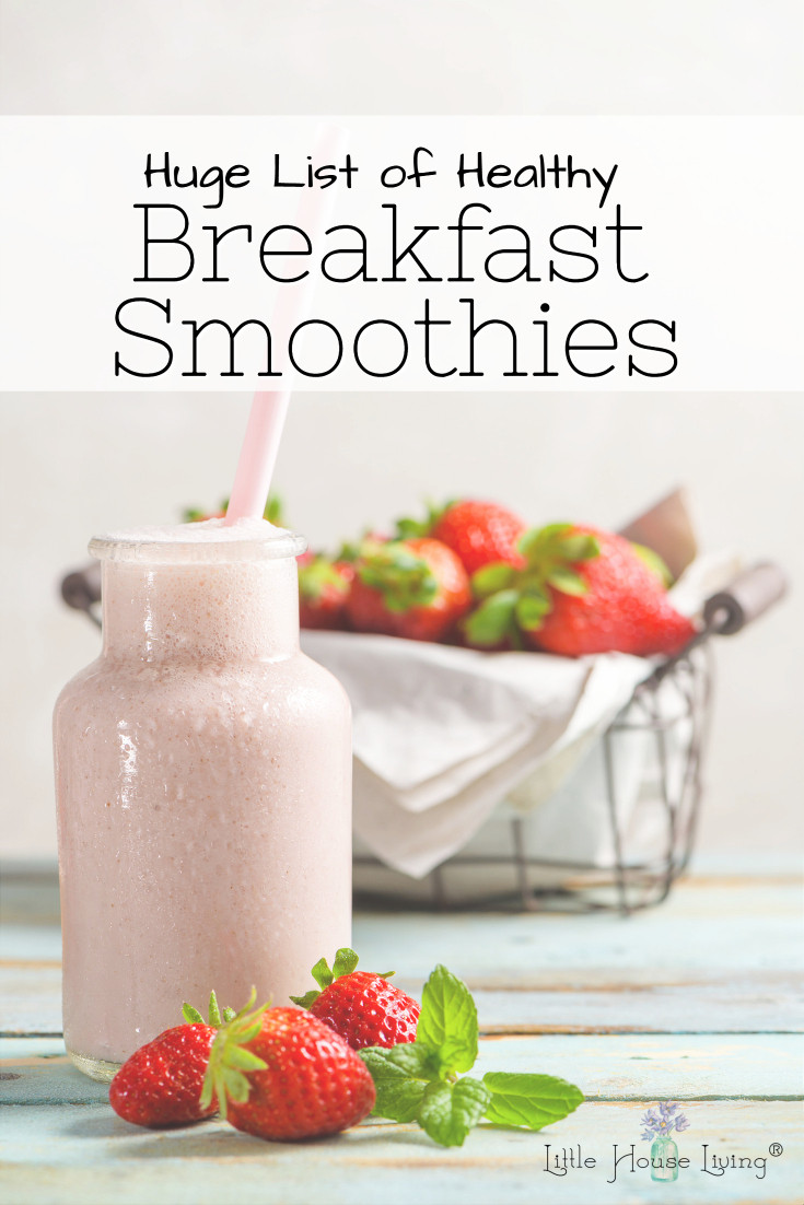 Breakfast Smoothie Recipes
 35 Best Healthy Breakfast Smoothies Easy and Quick