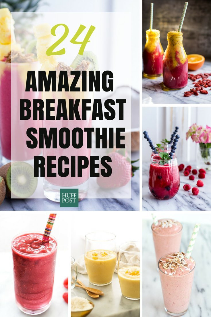 Breakfast Smoothie Recipes
 Breakfast Smoothie Recipes That ll Rev Up Your Morning
