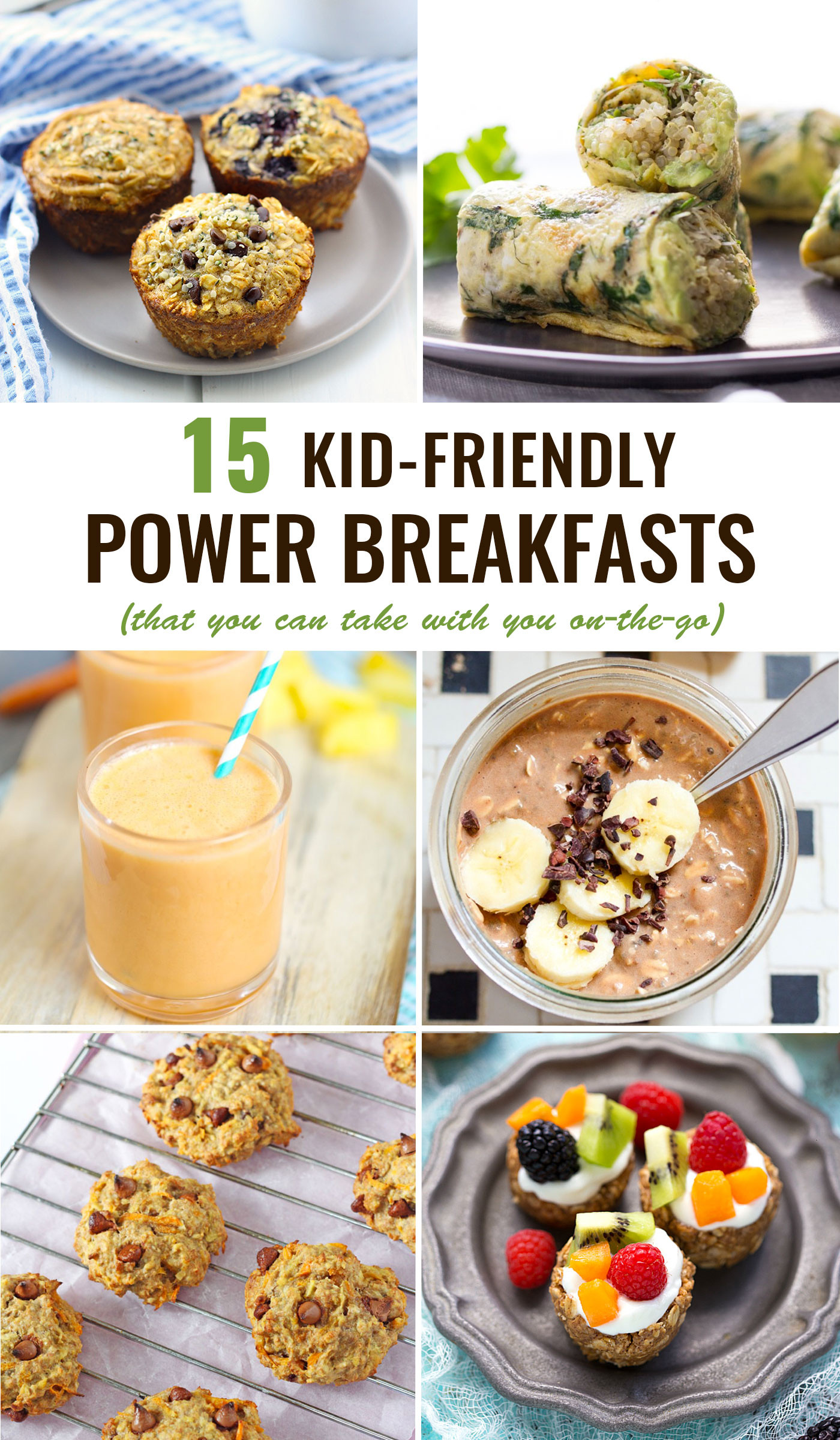 Breakfast To Go Recipes
 Kid Friendly Power Breakfasts To Go