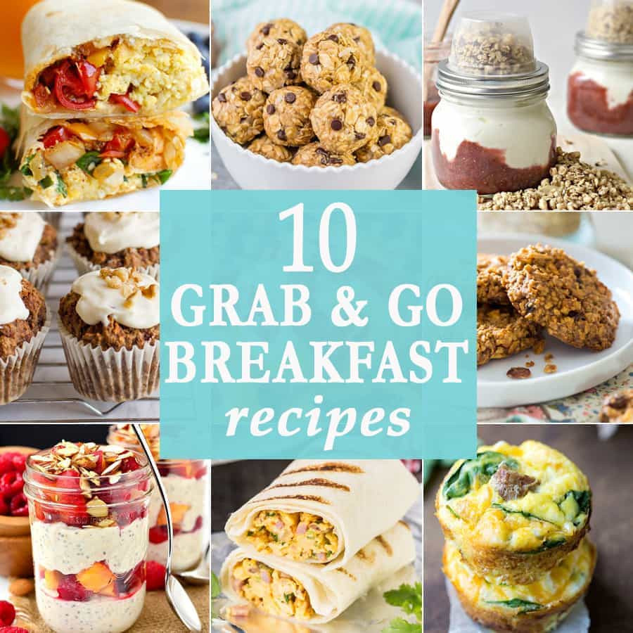 Breakfast To Go Recipes
 10 Grab and Go Breakfasts The Cookie Rookie